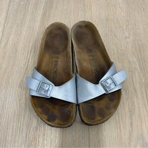 Birkenstock Madrid Metallic Sandals W 7 EUR 38